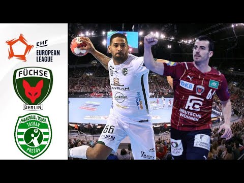 Embedded thumbnail for EL - 2. kolo: Füchse Berlín - Tatran Prešov 